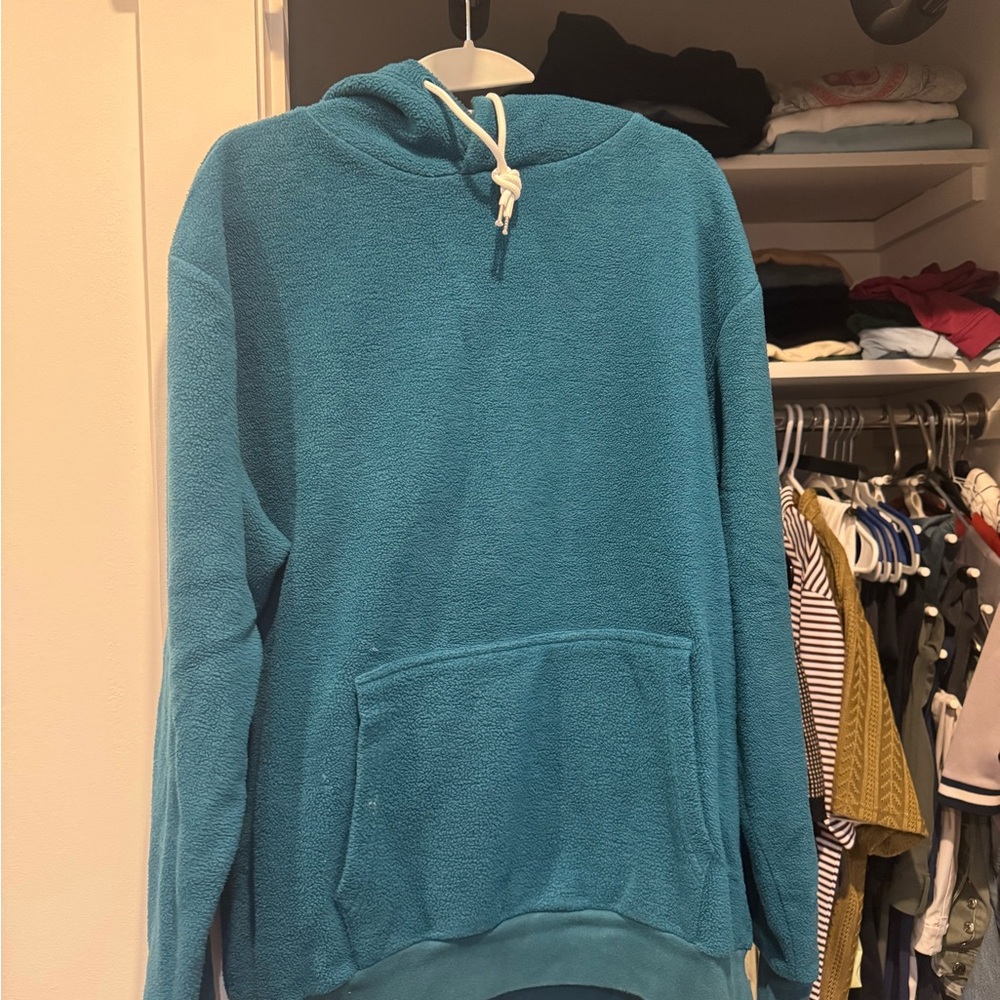 Barstool Blue Sherpa Hoodie